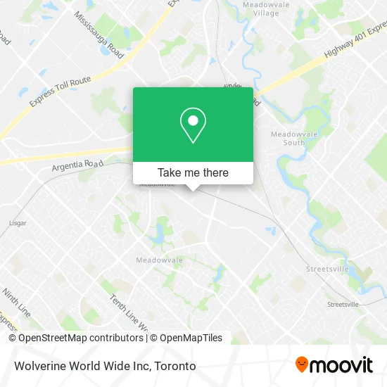Wolverine World Wide Inc map