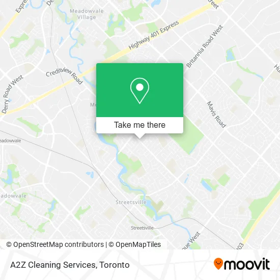 A2Z Cleaning Services map
