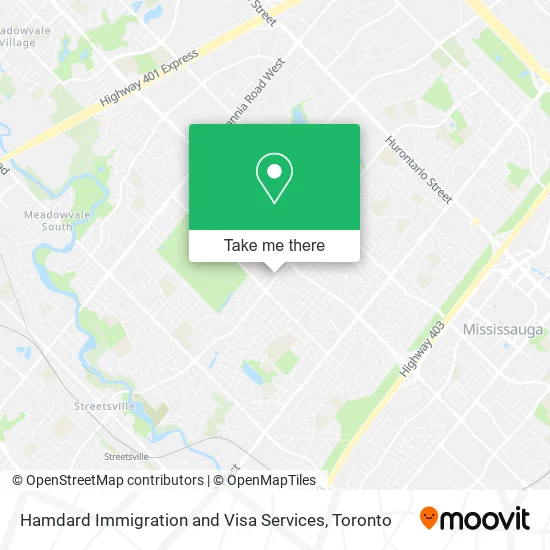 Hamdard Immigration and Visa Services map