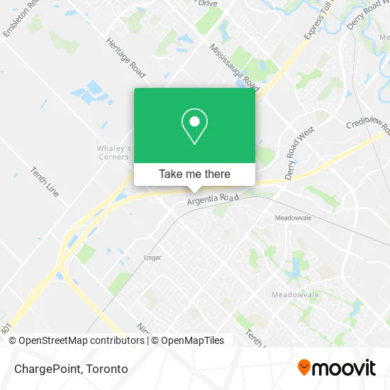 ChargePoint map