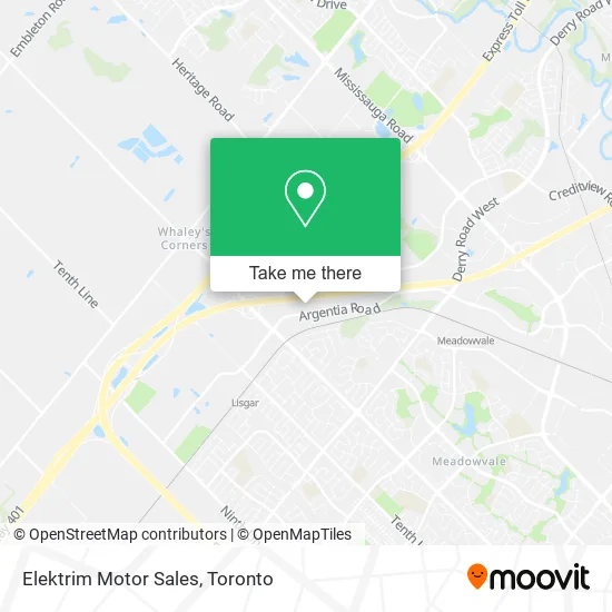 Elektrim Motor Sales map