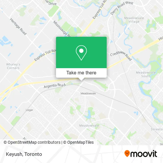 Keyush map