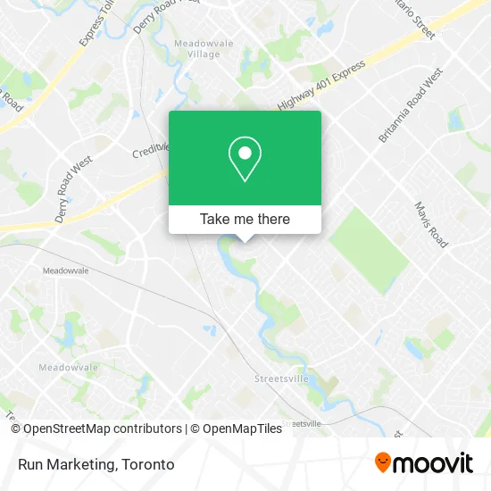 Run Marketing map