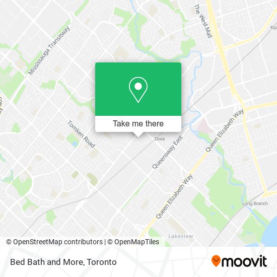 Bed Bath and More map