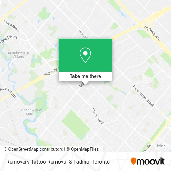Removery Tattoo Removal & Fading map