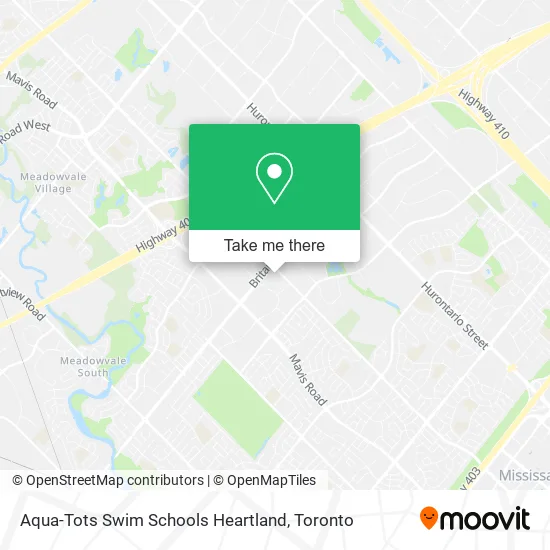 Aqua-Tots Swim Schools Heartland map