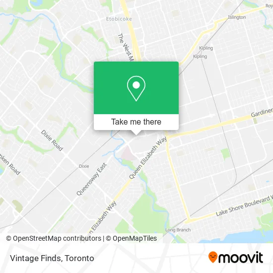 Vintage Finds map