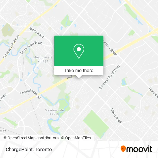 ChargePoint map