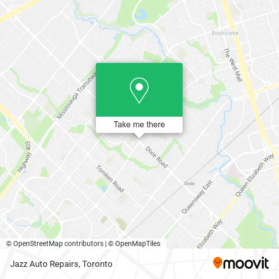 Jazz Auto Repairs map