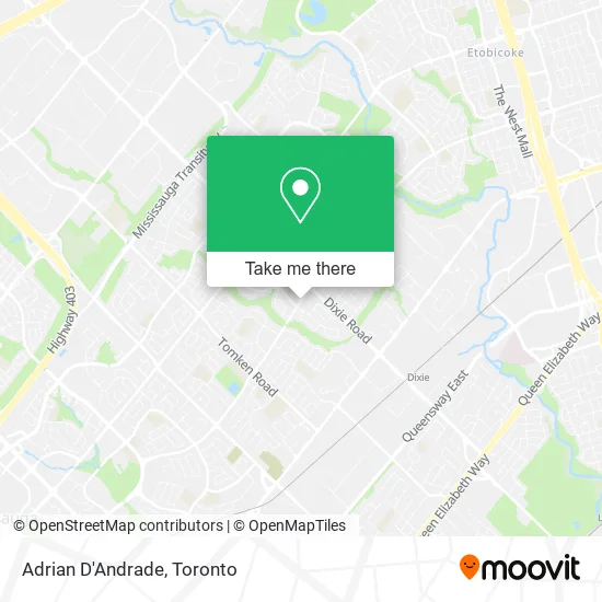 Adrian D'Andrade map