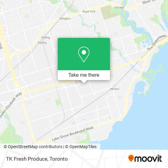 TK Fresh Produce map