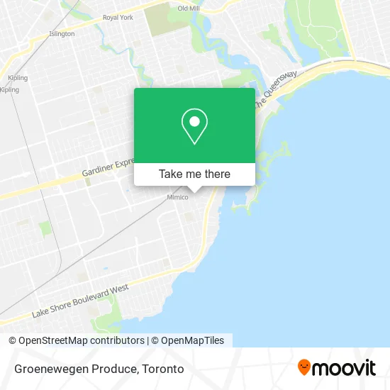 Groenewegen Produce map