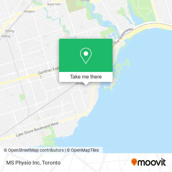 MS Physio Inc map