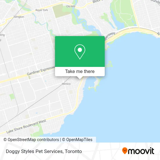 Doggy Styles Pet Services map