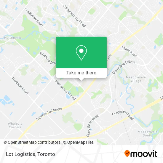 Lot Logistics map