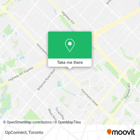 OpConnect map