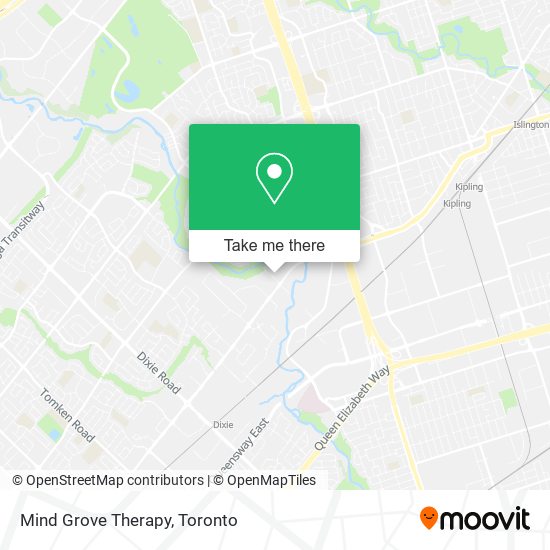 Mind Grove Therapy map