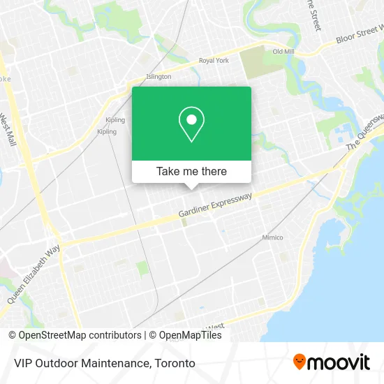 VIP Outdoor Maintenance map