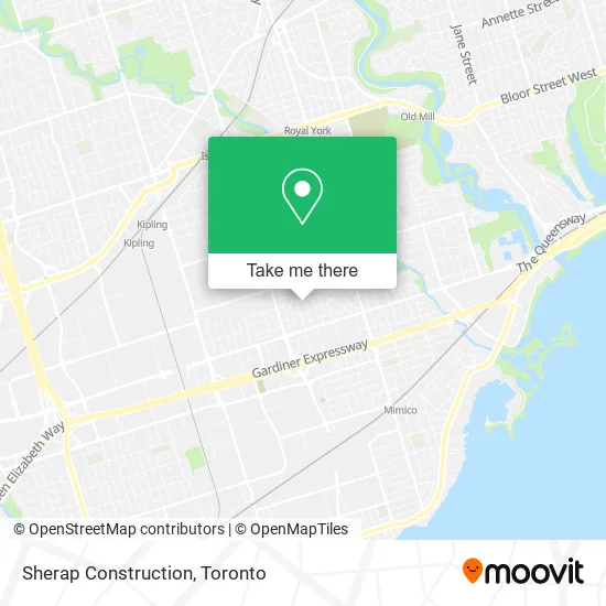 Sherap Construction map