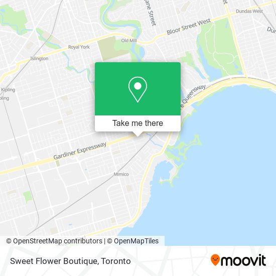 Sweet Flower Boutique map