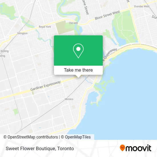 Sweet Flower Boutique map