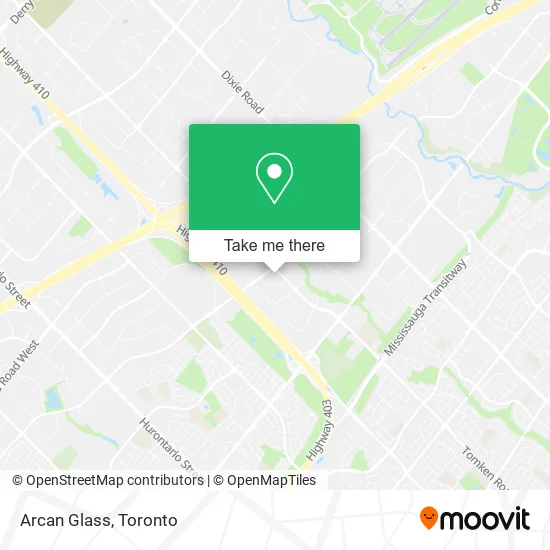 Arcan Glass map