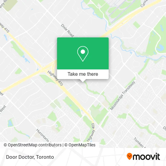 Door Doctor map
