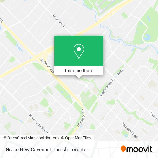 Grace New Covenant Church map
