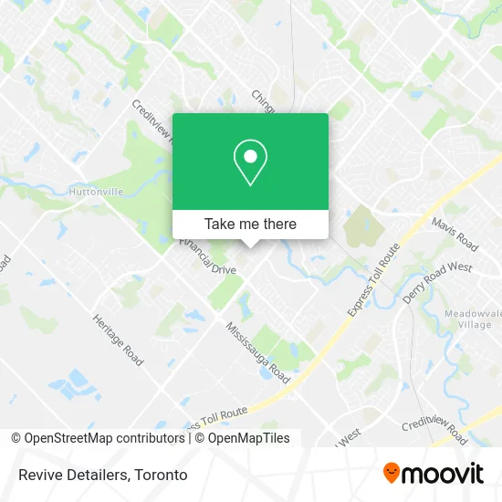 Revive Detailers map