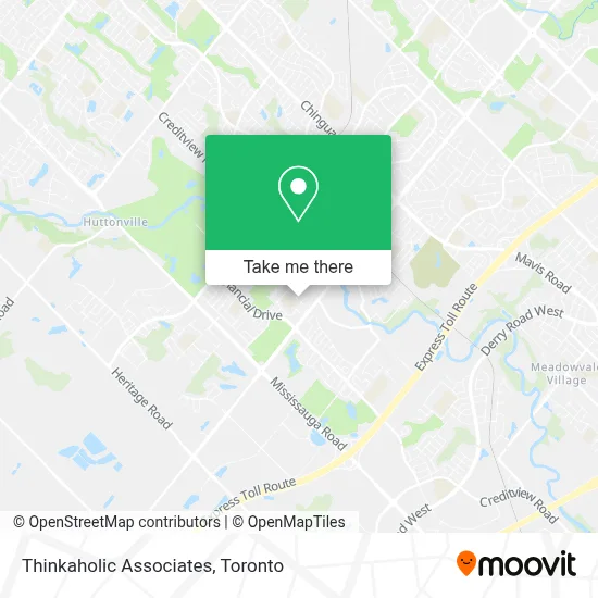 Thinkaholic Associates map