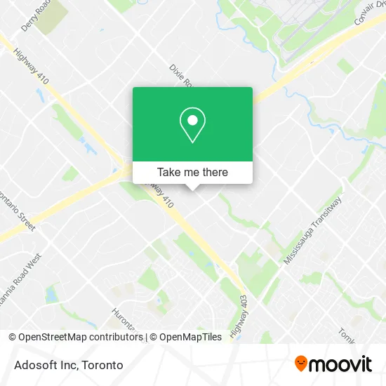 Adosoft Inc map