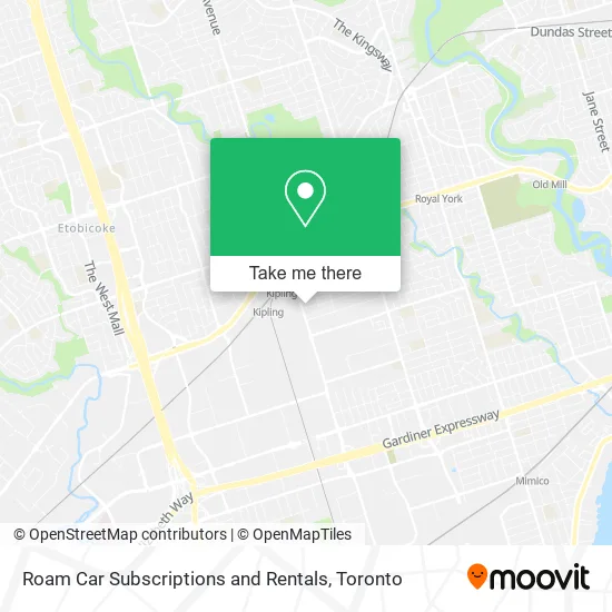 Roam Car Subscriptions and Rentals plan