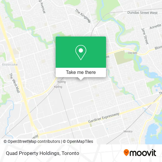 Quad Property Holdings map
