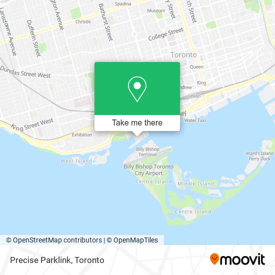 Precise Parklink map