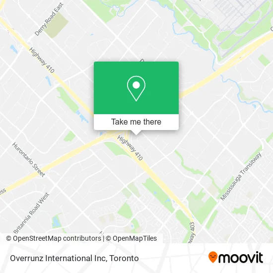 Overrunz International Inc map