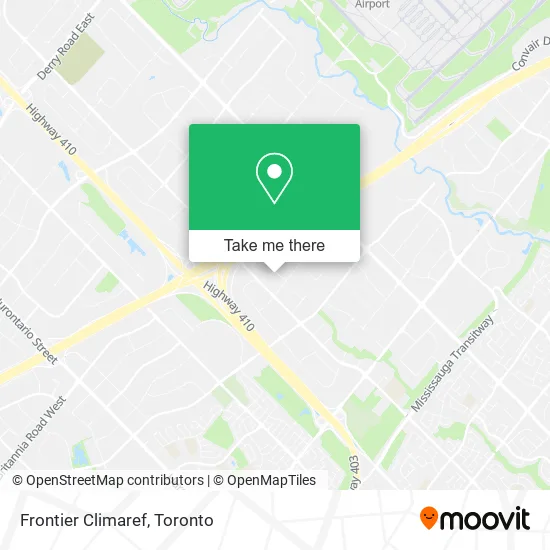 Frontier Climaref map