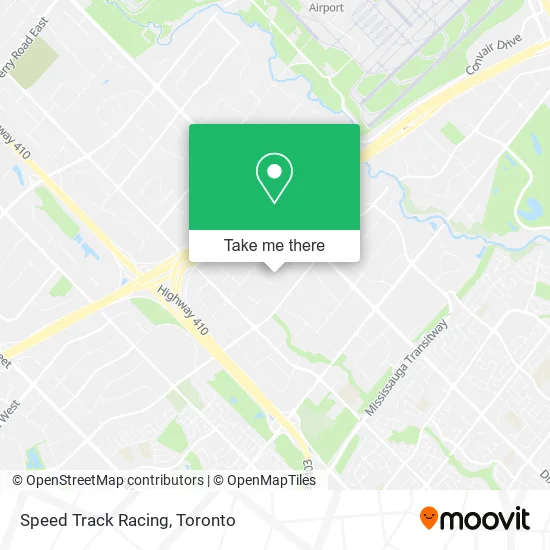 Speed Track Racing map