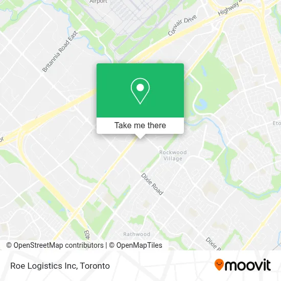 Roe Logistics Inc map