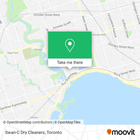 Swan-C Dry Cleaners map