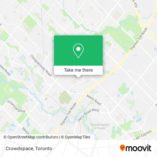 Crowdspace map