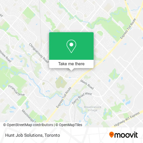 Hunt Job Solutions map