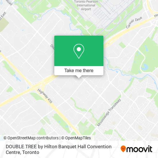DOUBLE TREE by Hilton Banquet Hall Convention Centre map