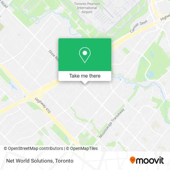 Net World Solutions map