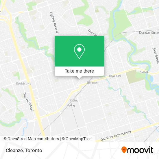 Cleanze map
