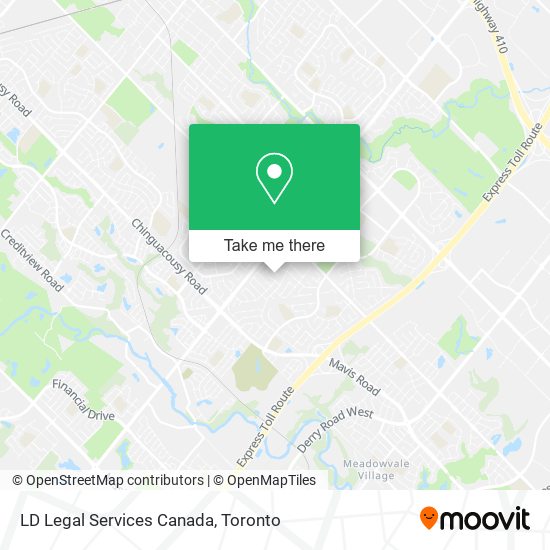 LD Legal Services Canada map