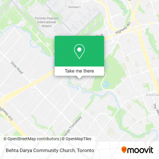 Behta Darya Community Church map