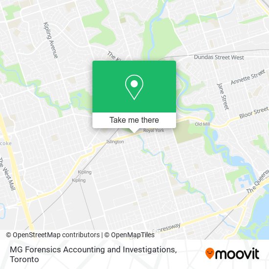 MG Forensics Accounting and Investigations map