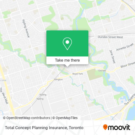 Total Concept Planning Insurance map