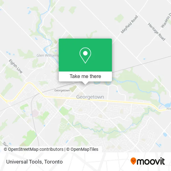 Universal Tools map