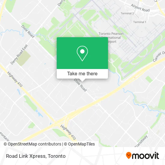 Road Link Xpress map